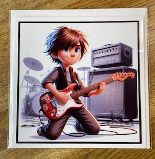 Cartoon Rockstars - Guitar