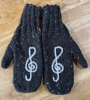 Hand Knitted Mittens