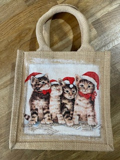 CraftyLu Handmade Jute Mini Shopper