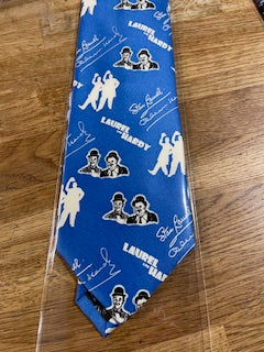 Laurel & Hardy Polyester Tie - Dancing