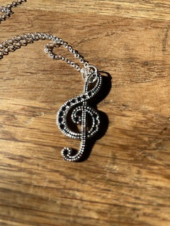 Treble Clef Necklace