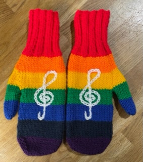 Hand Knitted Mittens