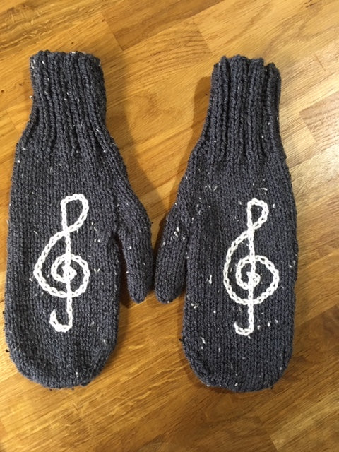 Hand Knitted Mittens