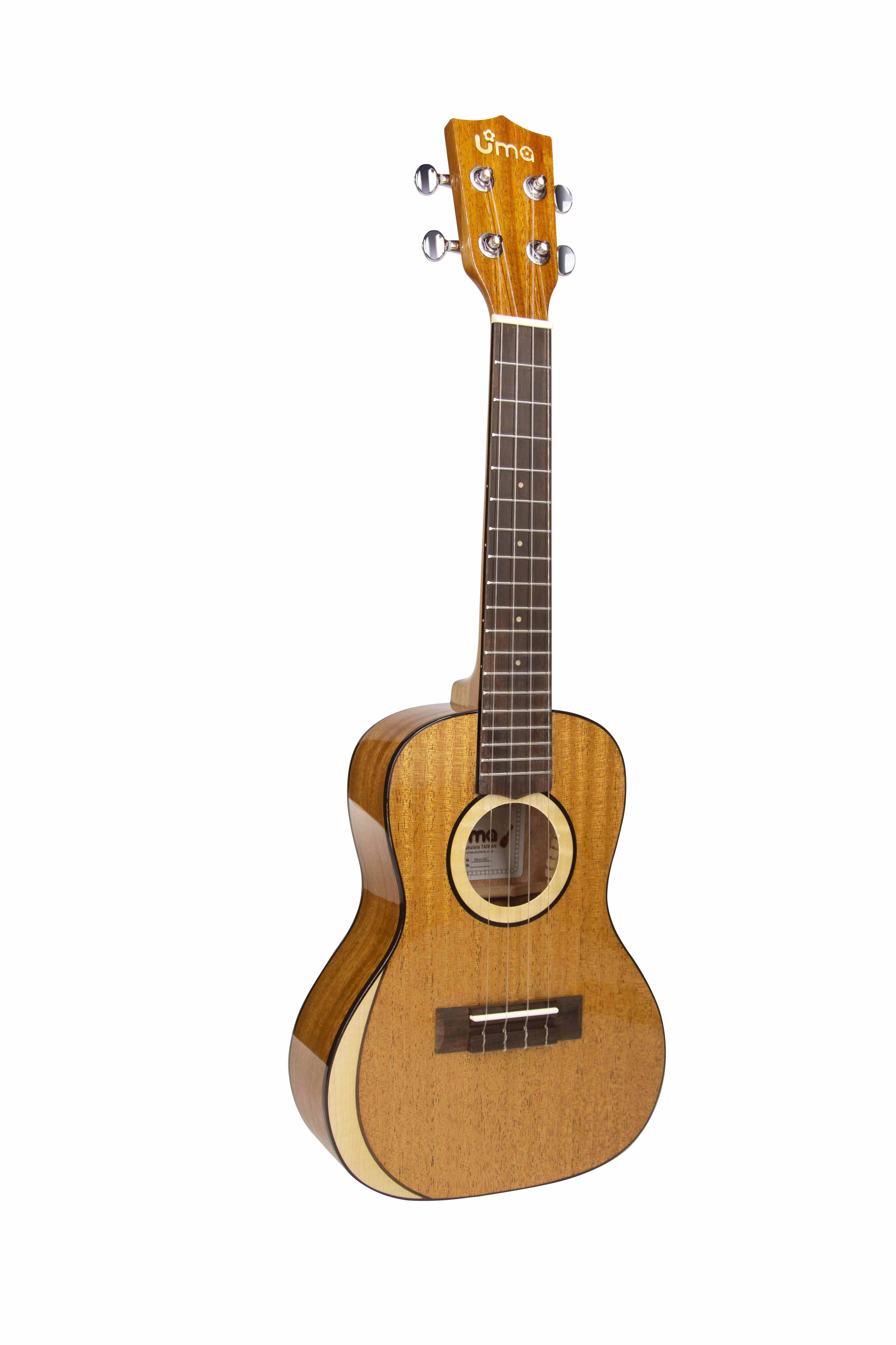 UMA Moon-SC Solid Top Concert Ukulele (UMA-MOON-SC)
