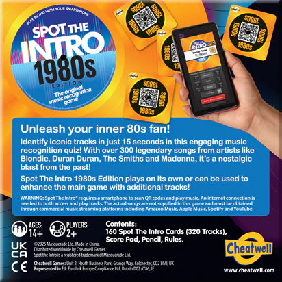 Spot The Intro 1980s Edition