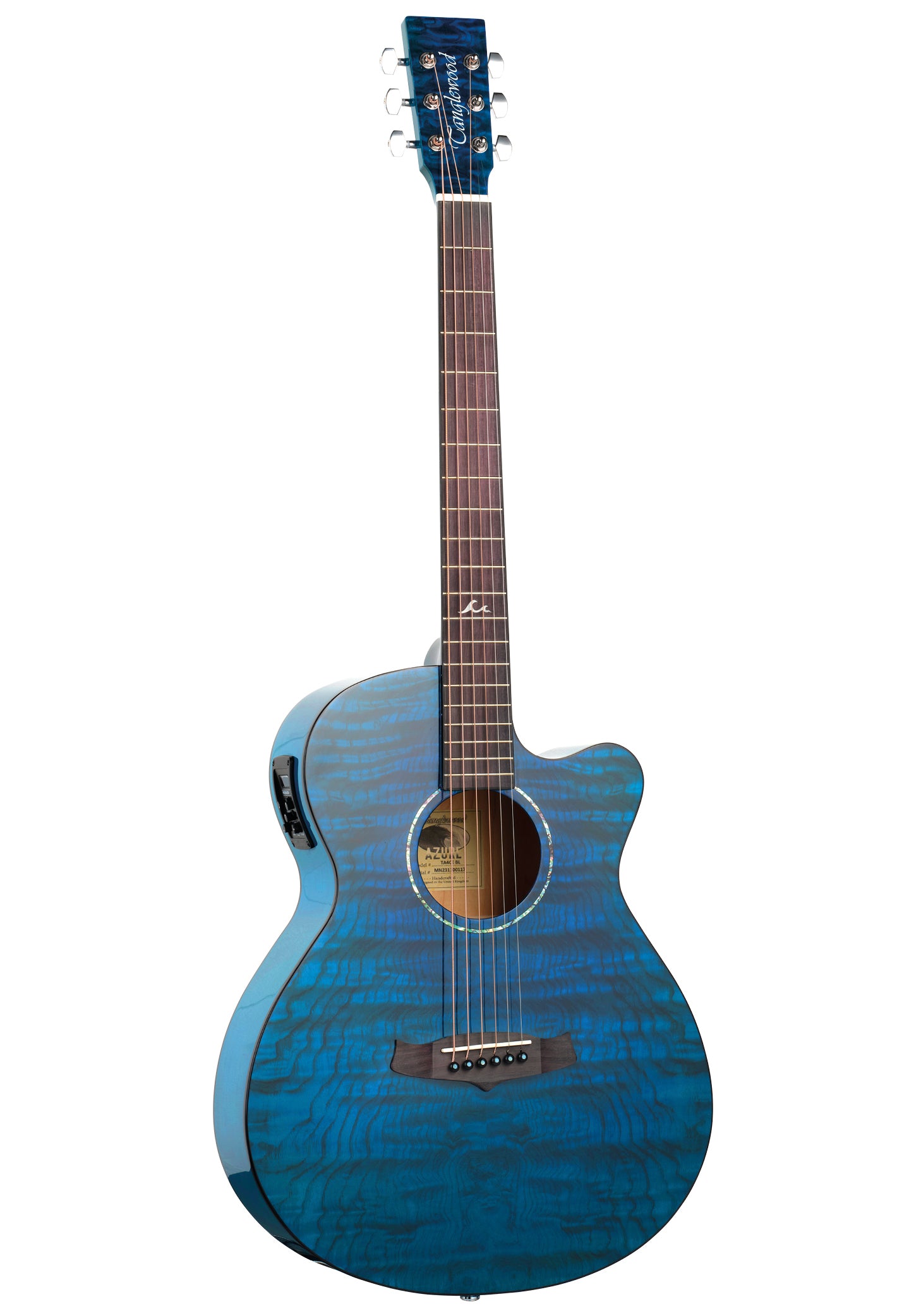 Tanglewood TA4CEBL Azure Acoustic Guitar