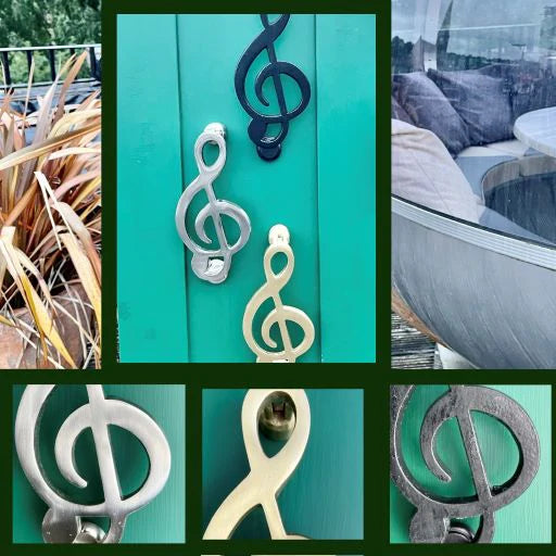 Treble Clef Door Knockers