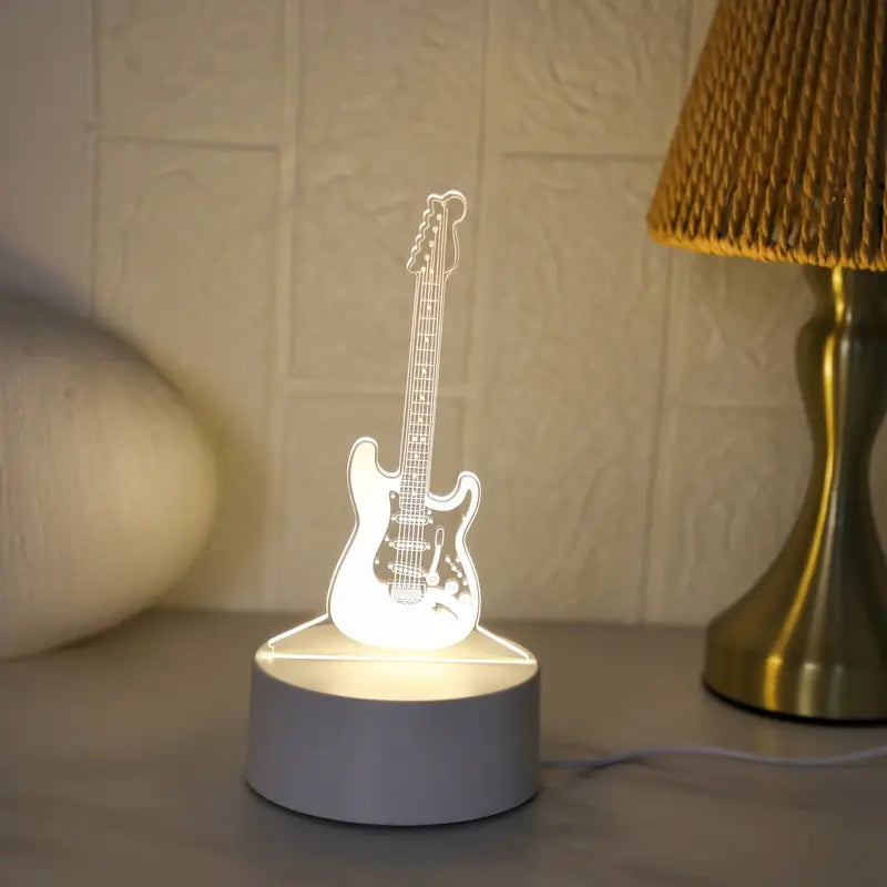 LED Guitar Lamp