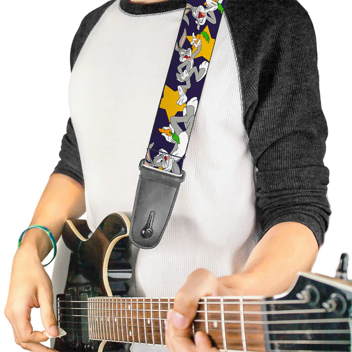 Licensed Looney Tunes Bugs Bunny Guitar Strap