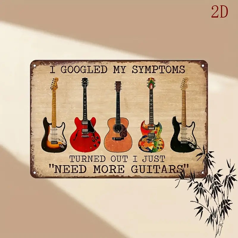 "I Googled My Symptoms, Turned Out I Just Need More Guitars"