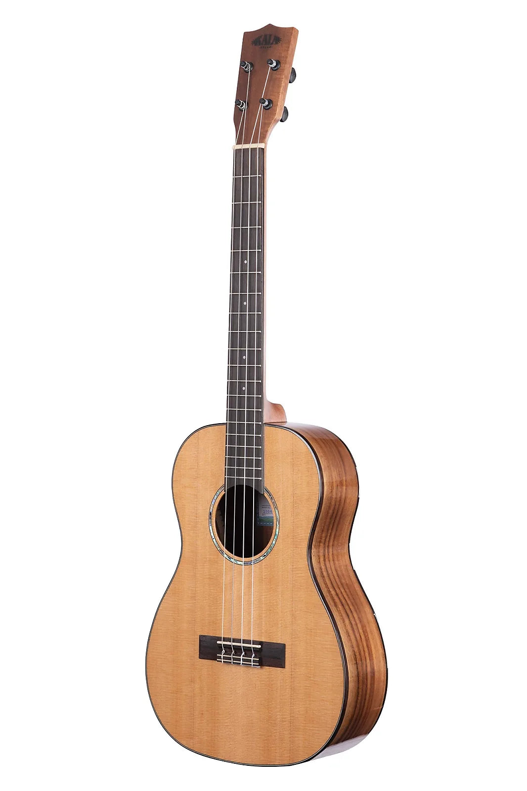 Kala KA-SCAC-B Gloss Solid Cedar Top Acacia Baritone Ukulele