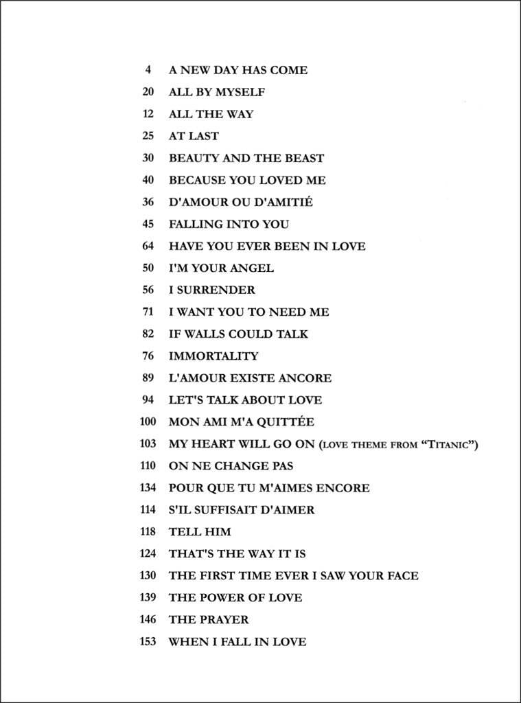 Complete Celine Dion