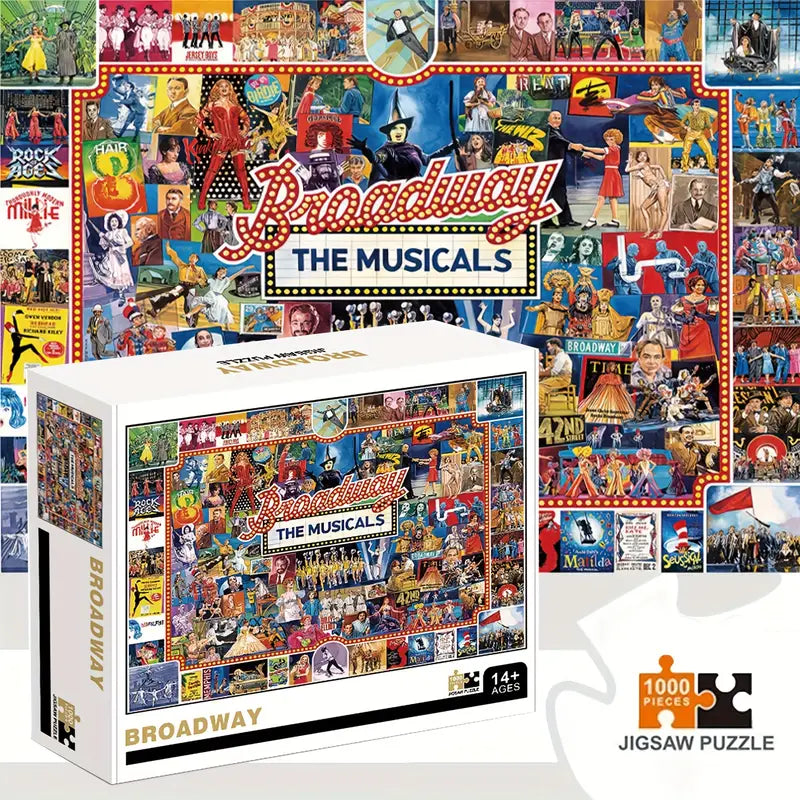 Broadway Musicals Jigsaw Puzzle - 1000pcs