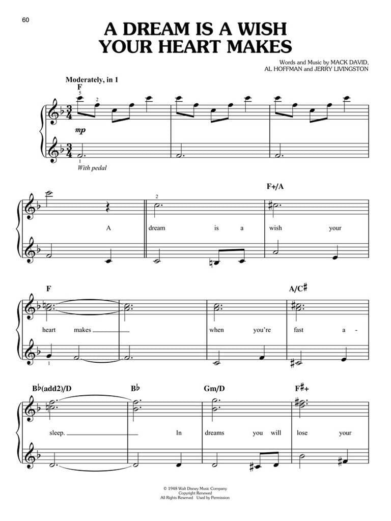 Cinderella from the Motion Picture Soundtrack - Easy Piano