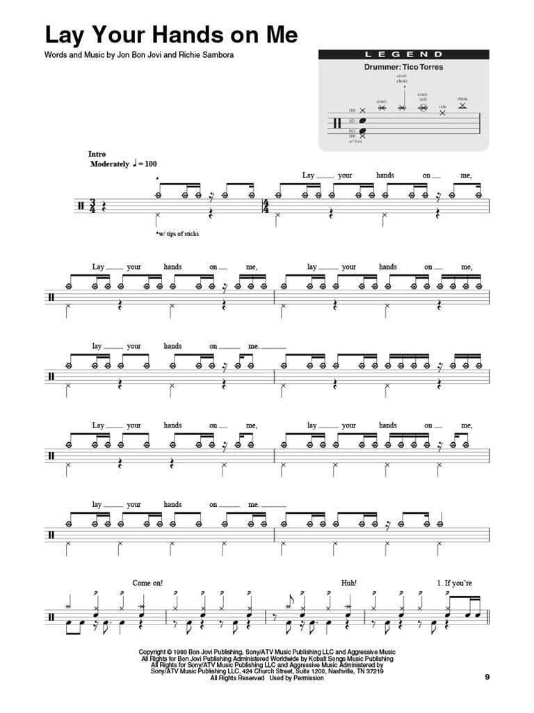 Bon Jovi Drum Play-Along