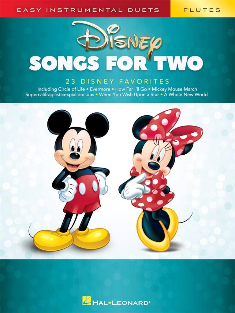 Disney Songs For Two Flutes