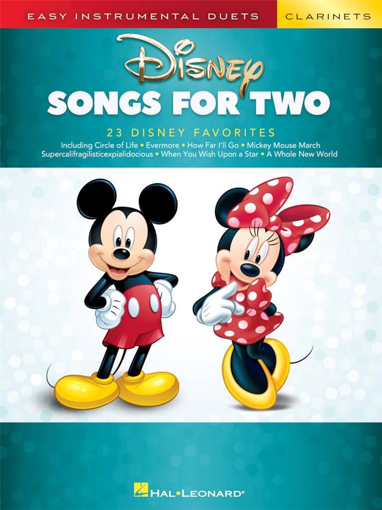 Disney Songs For Two Clarinets