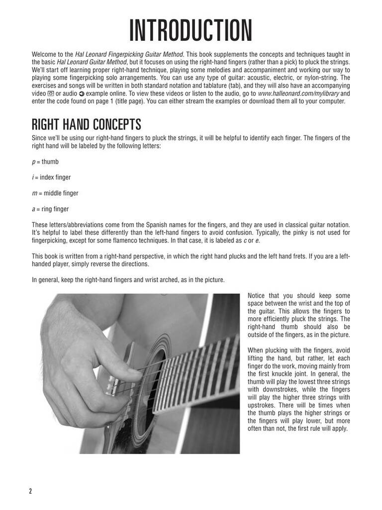 Hal Leonard Fingerpicking Guitar Method