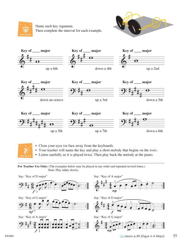 Piano Adventures Theory Book Level 4