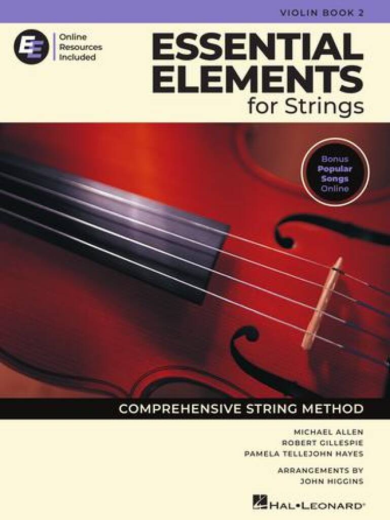Essential Elements for Strings - Violin Book 2 - with Online Resources