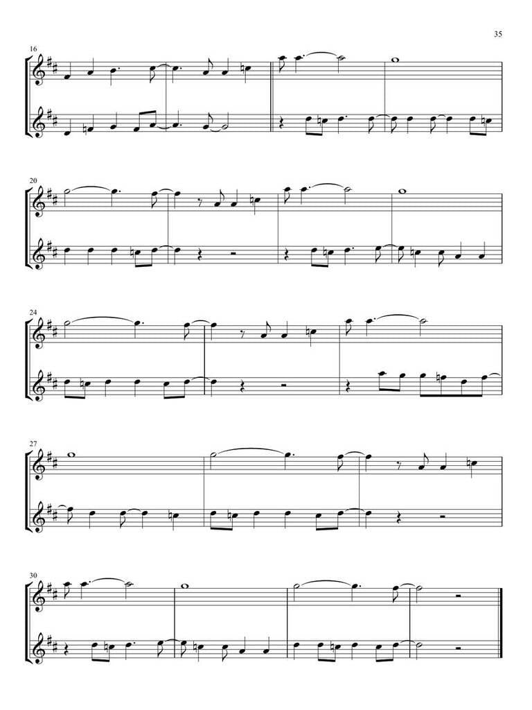 First 50 Duets for Two Violins