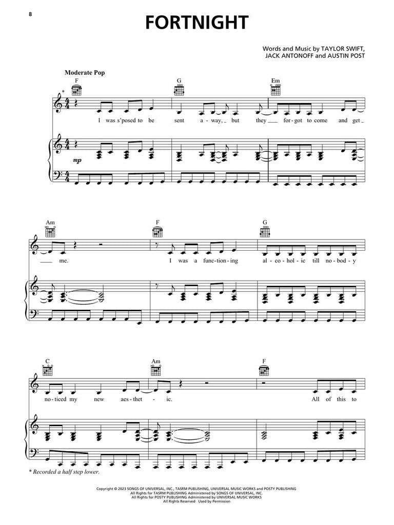 Taylor Swift - The Tortured Poets Department (PVG)