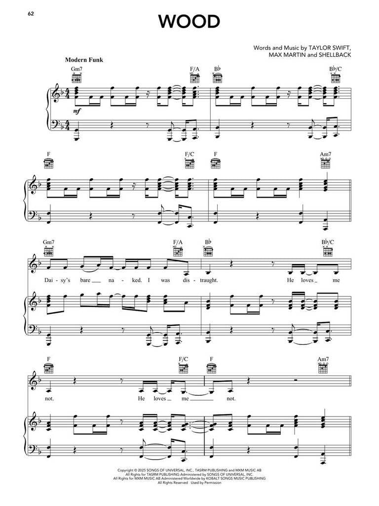 Taylor Swift - The Life of a Showgirl - PVG