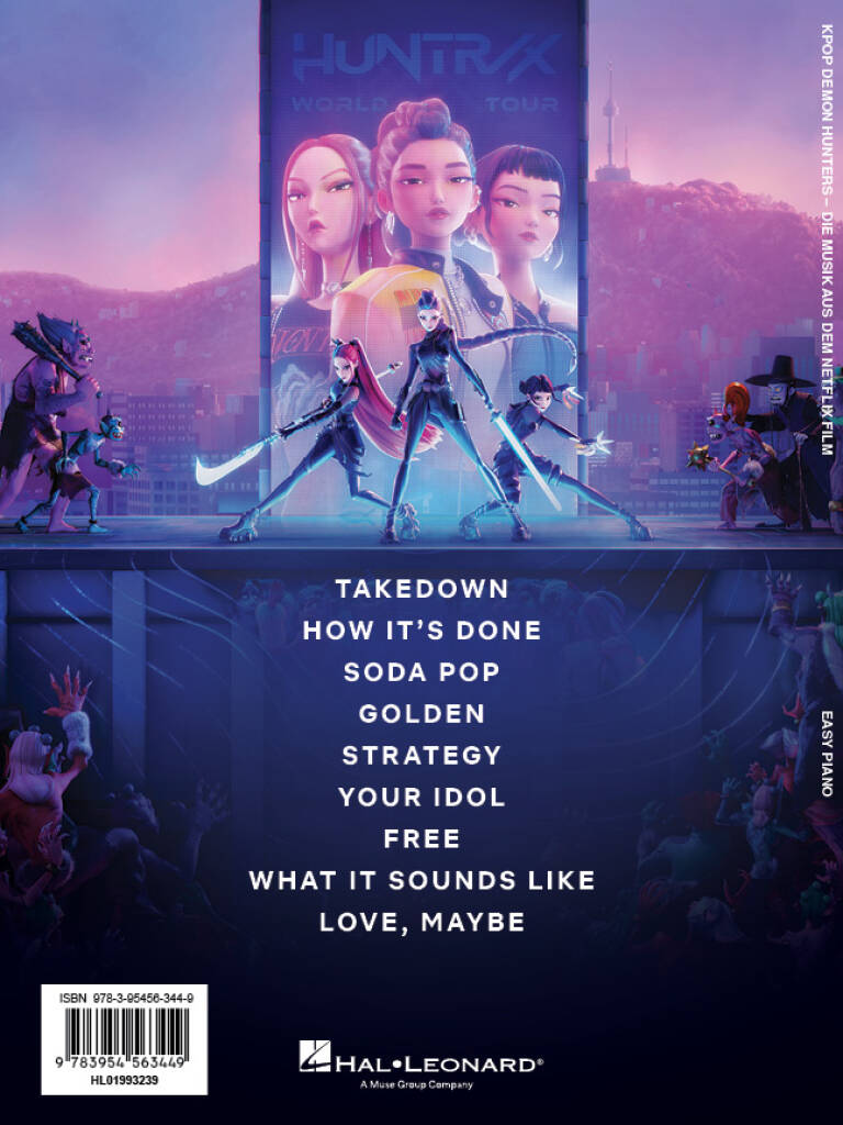 KPop Demon Hunters - Easy Piano