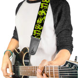 Zombie Expressions Guitar Strap