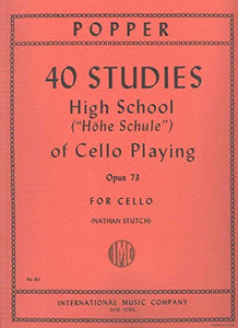 Popper 40 Studies - High School of Cello Playing Op 73
