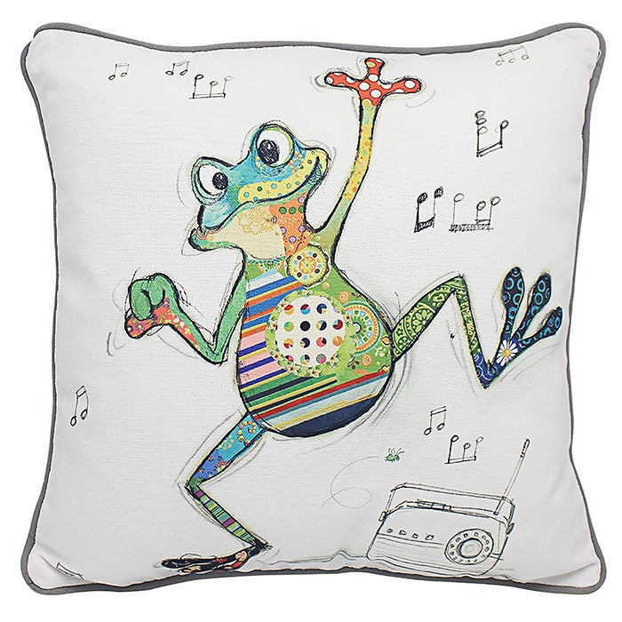 Bug Art Cushion Freddy Frog