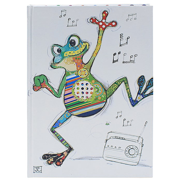 Bug Art A5 Notebook Freddy Frog