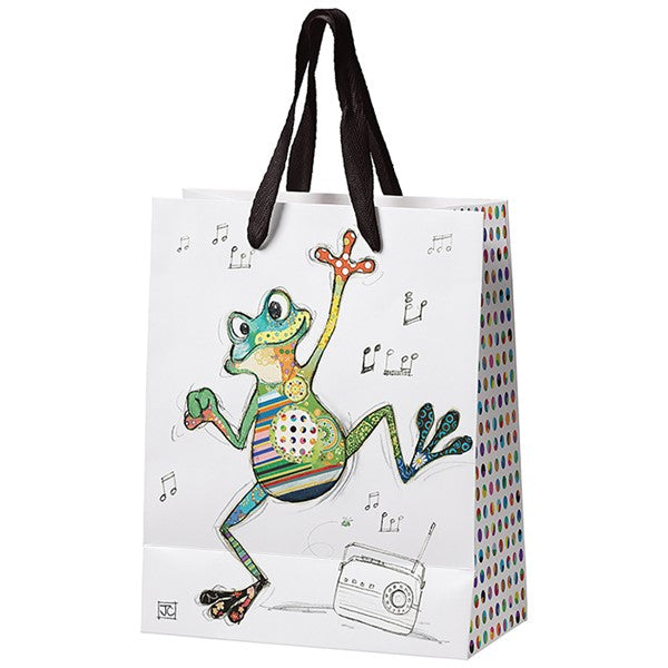 Bug Art Gift Bag Freddy Frog