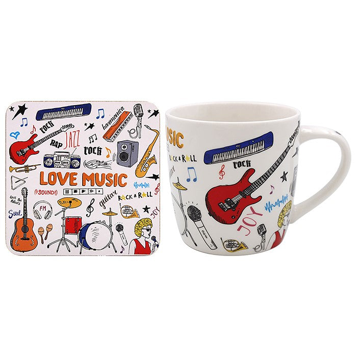 Love Music Mug & Coaster