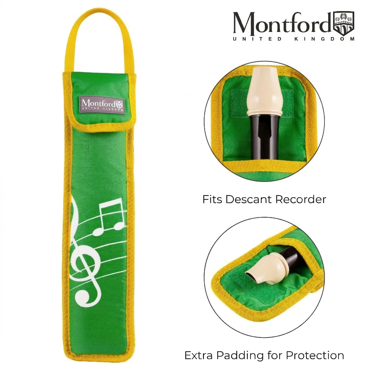 Montford Recorder Bag Green