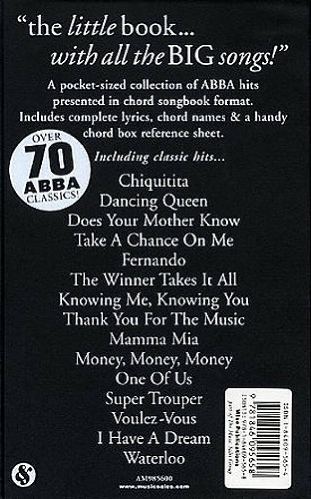 The Little Black Songbook: ABBA