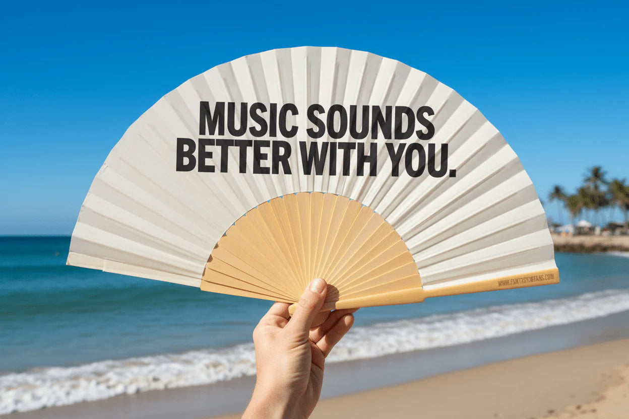 Music Sounds Better with You 23cm fan