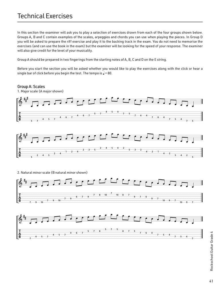 Rockschool Guitar Grade 4 (2024)