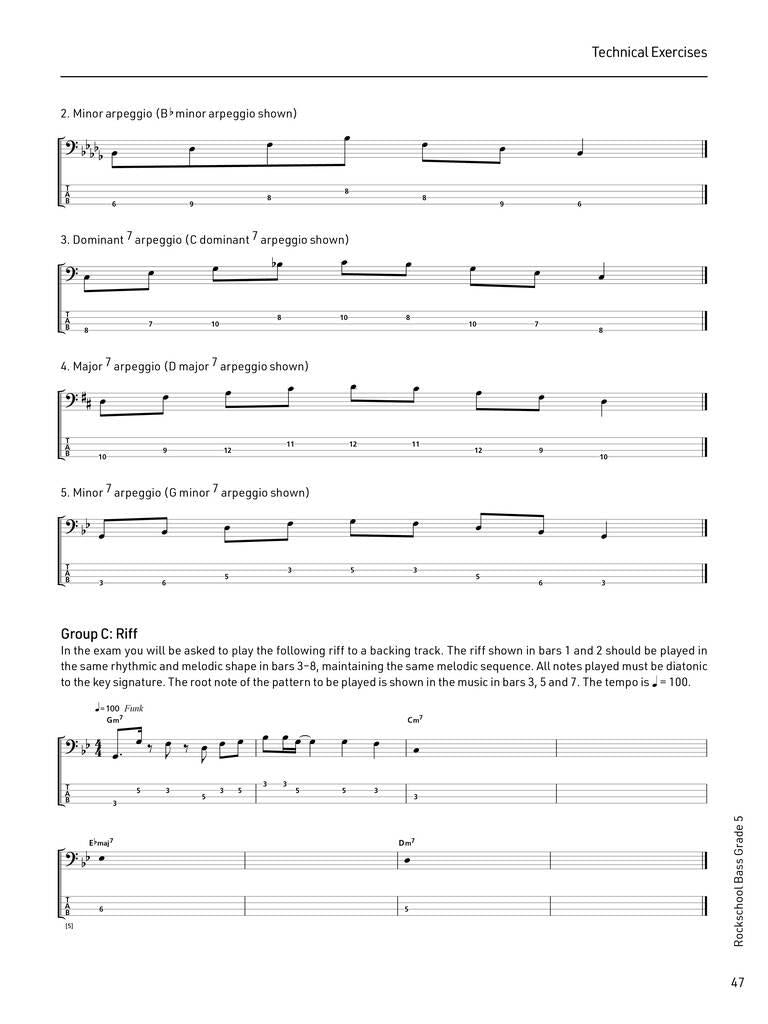 Rockschool Bass Grade 5 (2024)