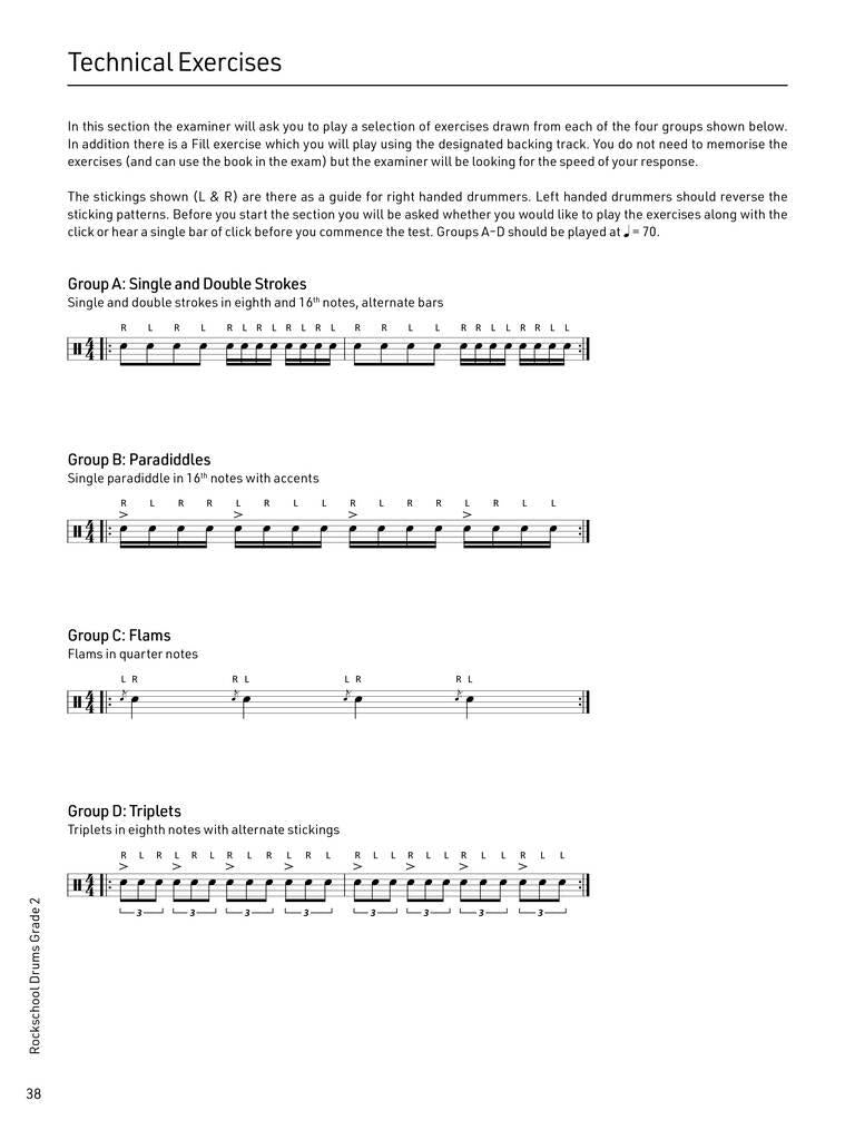 Rockschool Drums Grade 2 (2024)