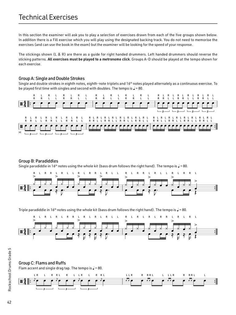 Rockschool Drums Grade 5 (2024)