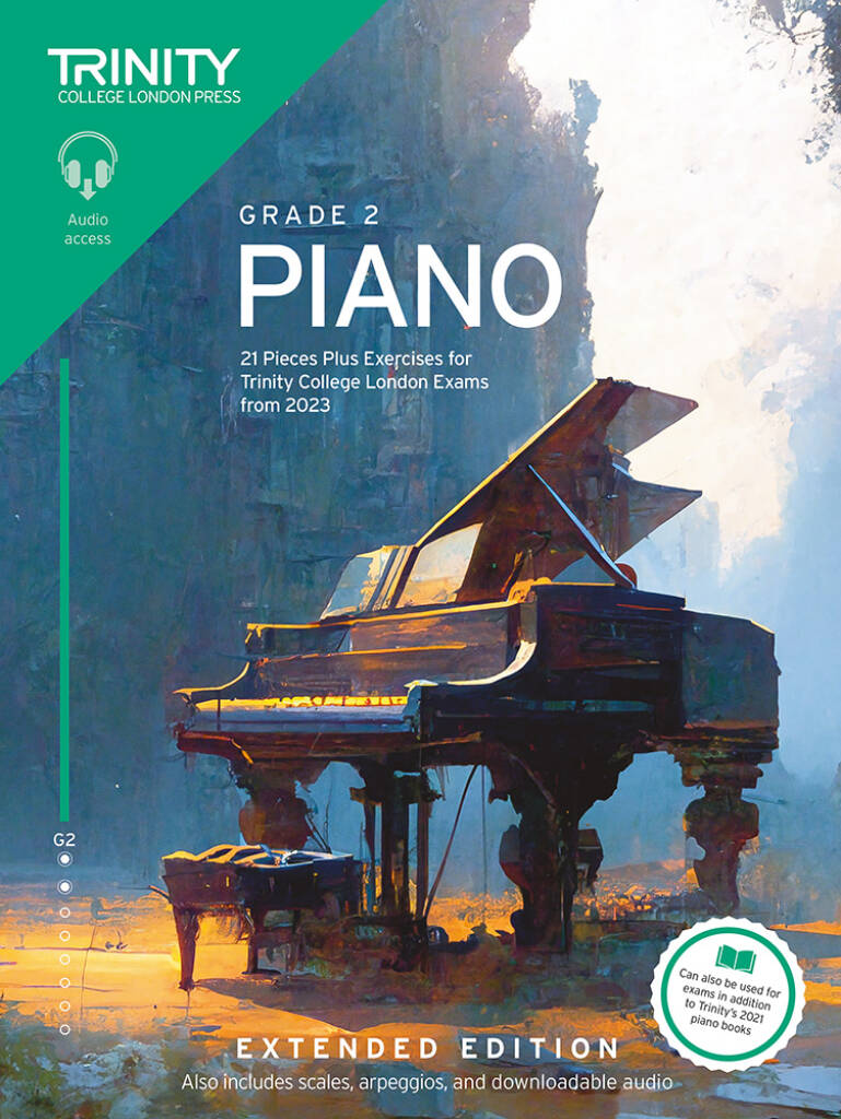 Trinity College London Piano Exam Pieces Plus Exercises from 2023: Extended Edition