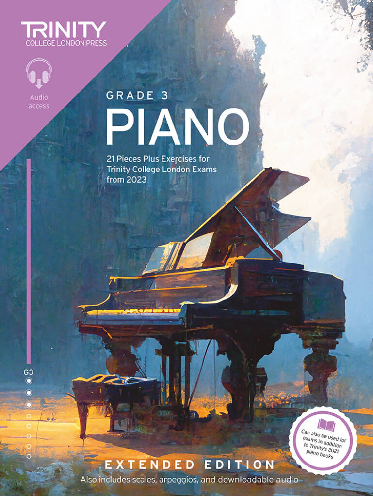 Trinity College London Piano Exam Pieces Plus Exercises from 2023: Extended Edition