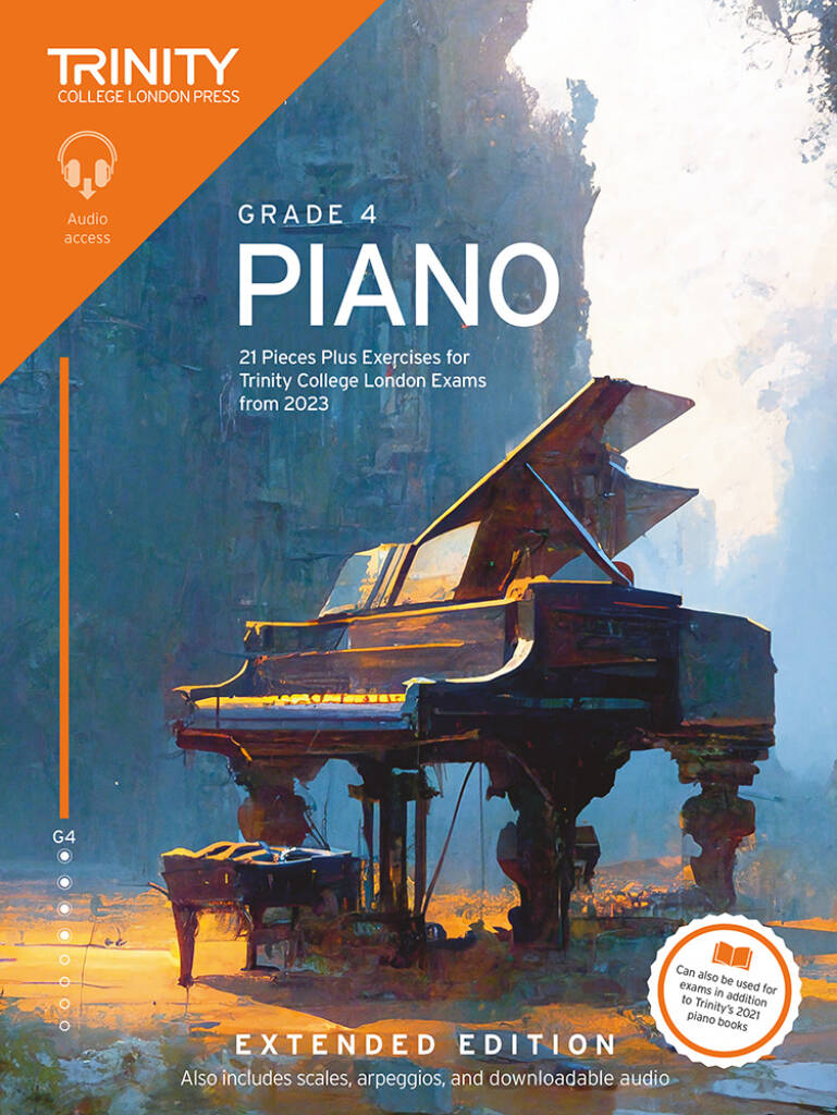 Trinity College London Piano Exam Pieces Plus Exercises from 2023: Extended Edition