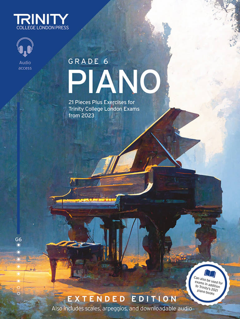 Trinity College London Piano Exam Pieces Plus Exercises from 2023: Extended Edition