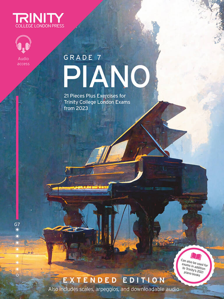 Trinity College London Piano Exam Pieces Plus Exercises from 2023: Extended Edition