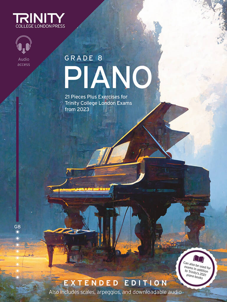 Trinity College London Piano Exam Pieces Plus Exercises from 2023: Extended Edition