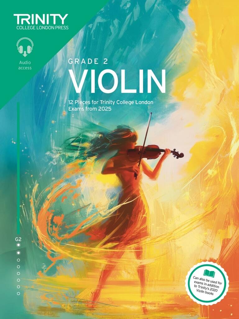 Trinity (TCL) Violin Exam Pieces from 2025