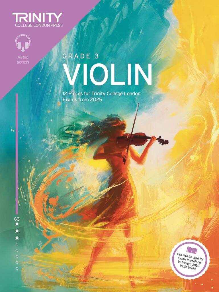 Trinity (TCL) Violin Exam Pieces from 2025