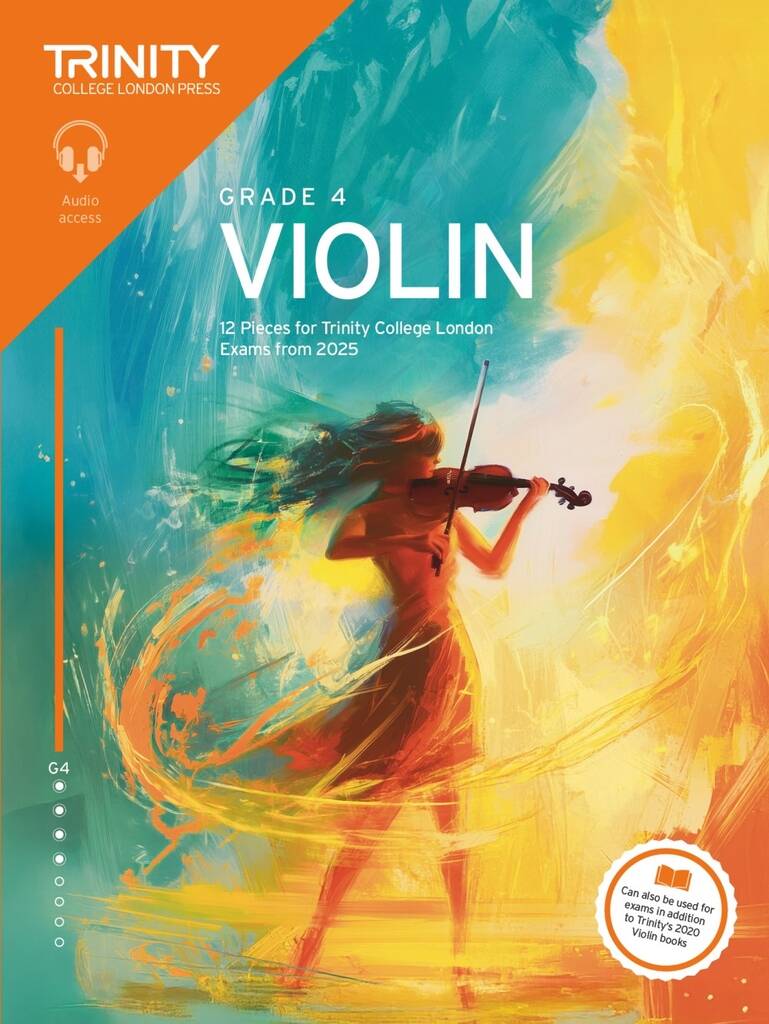 Trinity (TCL) Violin Exam Pieces from 2025